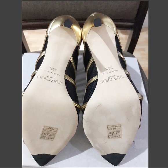 JIMMY CHOO Belle Mesh Bootie women 38 1/2 - Picture 2 of 8